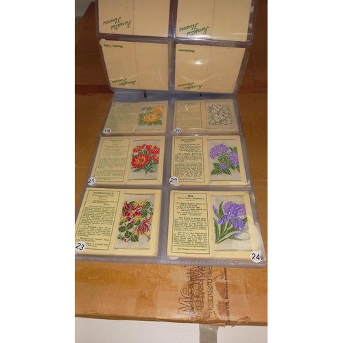 306 - A large lot of Kensita silks & Henry cigarette cards etc,