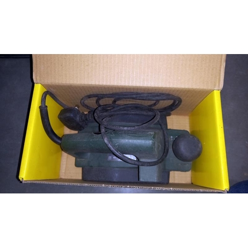 27 - A Bosch Hammer Drill and A Planer - Both Boxed