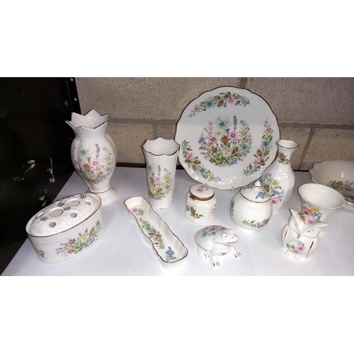 48 - A Good Selection of Aynsley and Wedgwood Fine Bone China