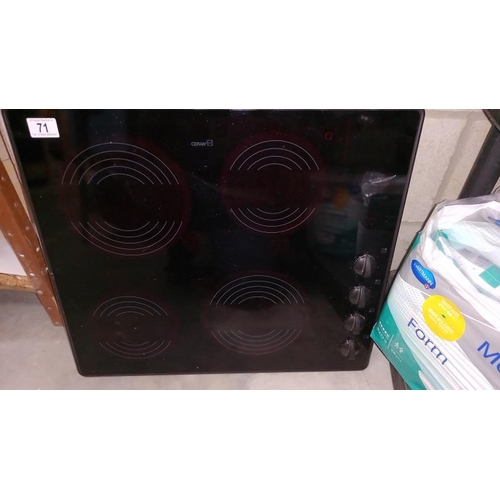 71 - A built in Ceran Havana AKM 613/BR/01 Oven Hob