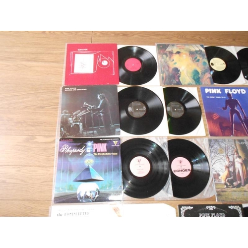 20 - Collection of very rare Pink Floyd bootleg and unofficial presses all in absolutely excellent to un-... 