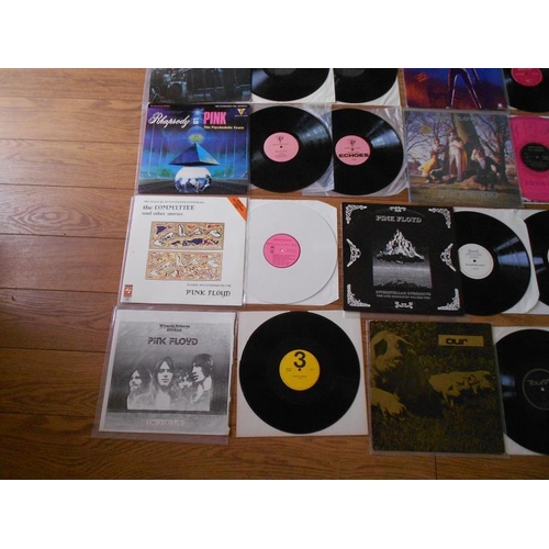 20 - Collection of very rare Pink Floyd bootleg and unofficial presses all in absolutely excellent to un-... 