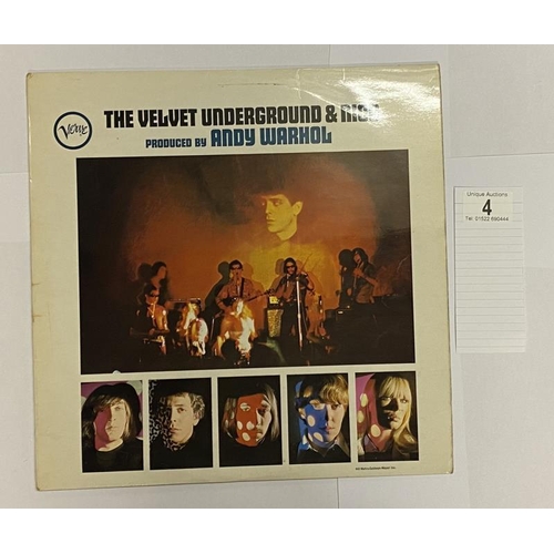 4 - Velvet Underground and NICO Produced Andy Warhol SVLP9184