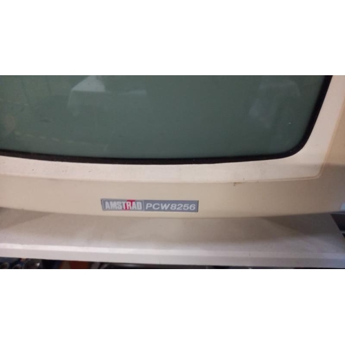 133 - An Amstrad PCW 8256 computer monitor