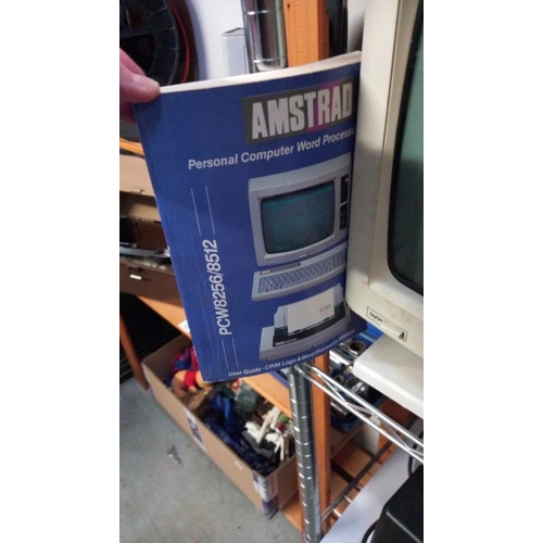 133 - An Amstrad PCW 8256 computer monitor