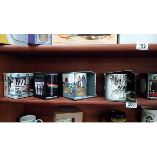 200 - A good selection of collectable mugs