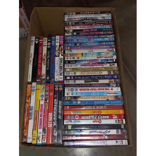 293 - A box of DVDs - Collection only