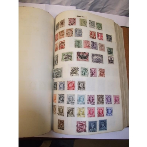 1022 - A stamp album containing some stamps