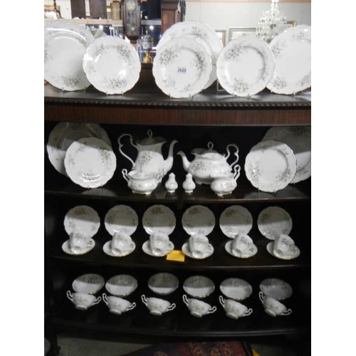 2688 - Approximately 42 pieces of Royal Albert 'Haworth' pattern tea and dinner ware, COLLECT ONLY.