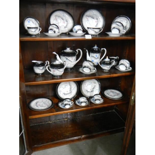 2700 - In excess of thirty pieces of Japanese egg shell china tea ware, COLLECT ONLY.