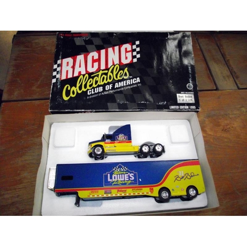 1265 - A rare diecast racing club Bret Bodine collectables of America, Skoal racing, rick mast ad Jada  toy... 