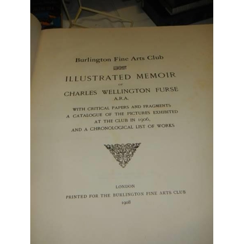 67 - The Illustrated Memoir of Charles Wellington Furse A R A, Burlington Fine Arts Club, 1908.