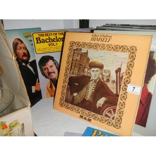 7 - A quantity of LP records including Cilla Black.