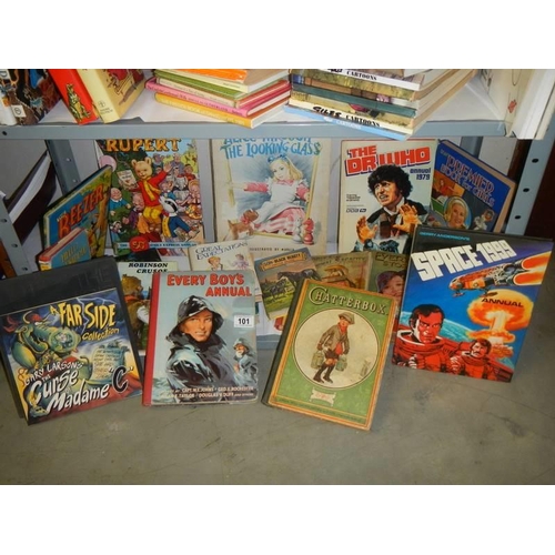 101 - A quantity of Children's annuals etc.,