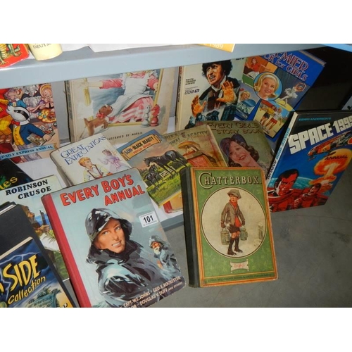 101 - A quantity of Children's annuals etc.,