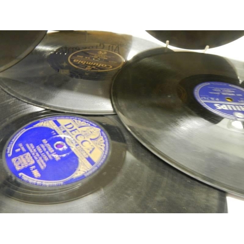 217 - A quantity of 78 rpm records.