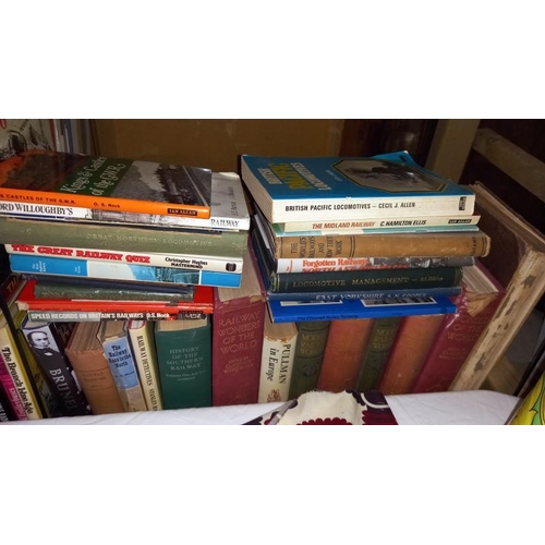 1352 - A large quantity of railway books etc COLLECT ONLY