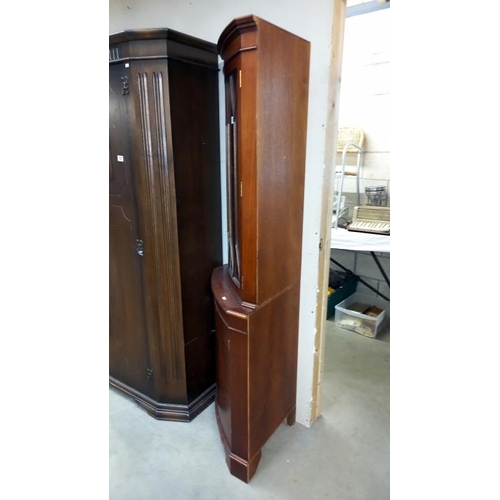 1528 - A mahogany corner cabinet, COLLECT ONLY.