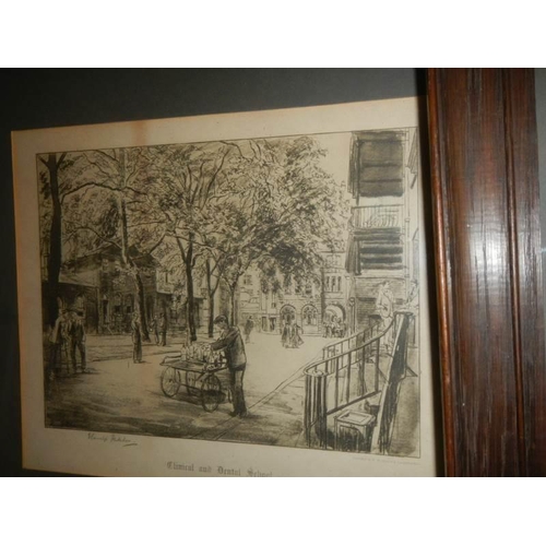 338 - A collection of framed engravings etc., COLLECT ONLY.