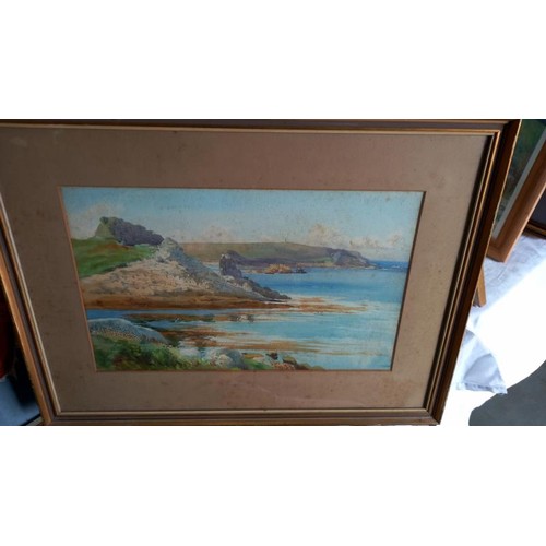 272 - A quantity of oil paintings and watercolours including landsacpes