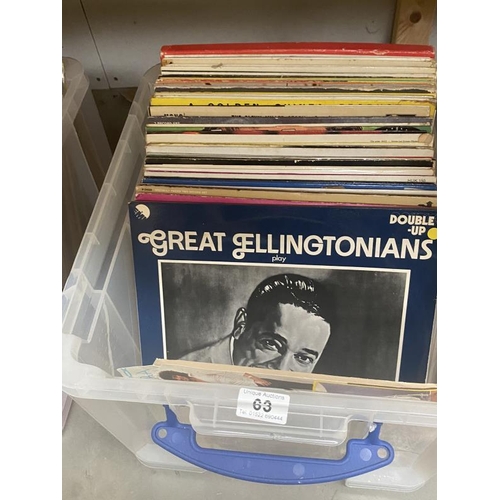 63 - A mixed box of records