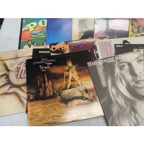 59 - 15 Rock and Pop LPs including Roxy Music, Gregg Allma, Animals, Brian Augers etc most in excellent c... 