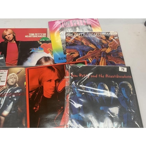 79 - A quantity of Tom Petty albums - mostly in excellent condition