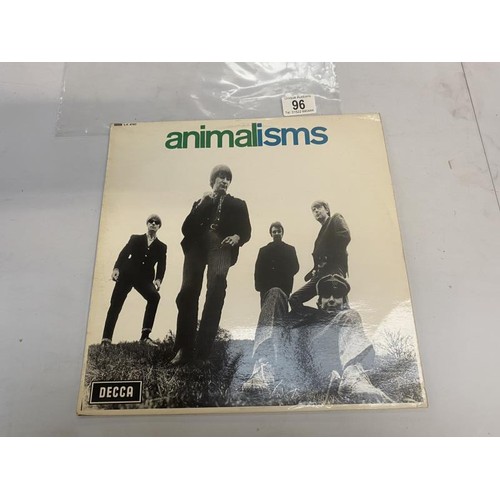 96 - Animalisms Red Decca Mono LK4797 Runout 1A/1A