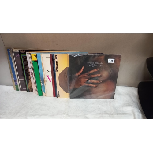 145 - Interesting quantity of pop/Jazz LPs. Good condition