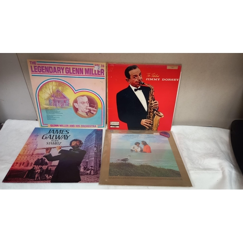 145 - Interesting quantity of pop/Jazz LPs. Good condition