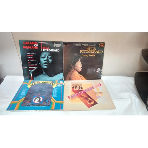 148 - 25 Good Jazz LPs, Duke, Ella, Armstrong etc mostly excellent condition