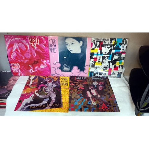 99 - A quantity of Siouxsie & The Banshees LP's & 12