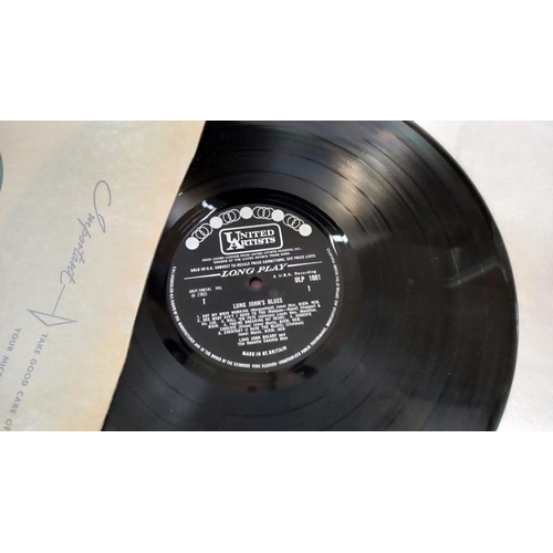 182 - Seriously rare Long John Blues, John Baldry Decca Mono 1st Press. Only in good condition