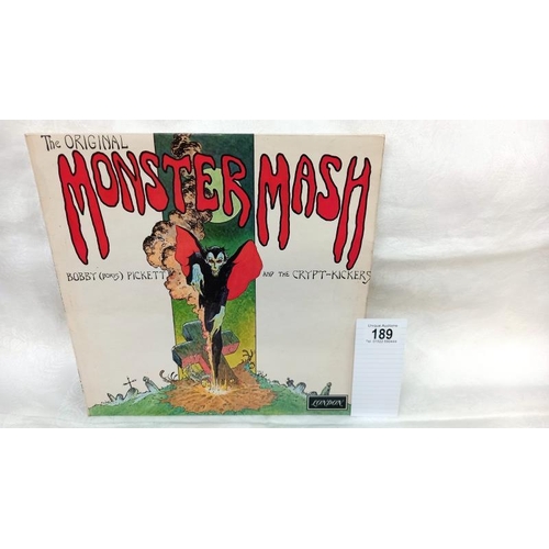 189 - Original Monster Mash Bobby Pickett and the Crypt Kickers London Records