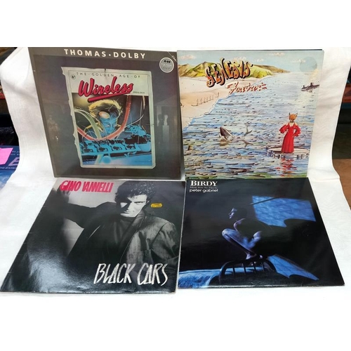 195 - 15 Good Rock Pop LPs, Steve Winwood, Family, Billy Bragg, Floyd, Steve Hackett, Genesis Tull, Most e... 