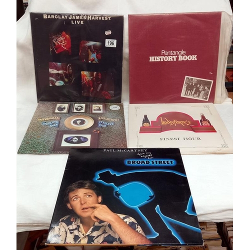 196 - Nice lot of albums, Paul McCartney, Barclay James, El Pea etc. mostly excellent condition