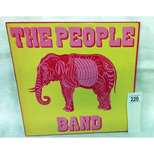 220 - Interesting LP The people band self titled Charlie Watts on drums, Transatlantic TRA214 1st Press Ne... 