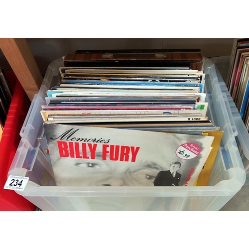 234 - Box of mixed, mostly Jazz and Pop