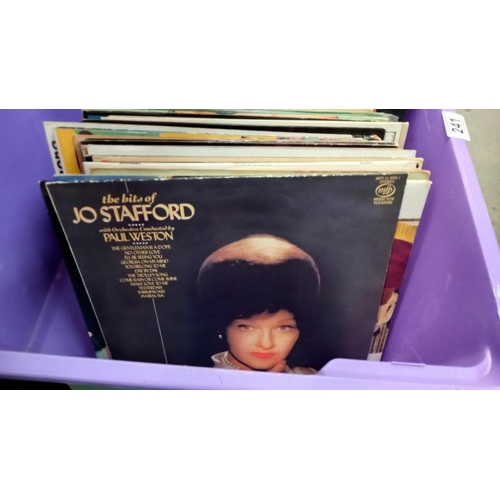 241 - A box of mixed LPs