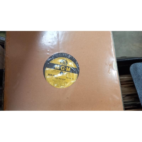 243 - Large quantity of UK Hank Williams 78s