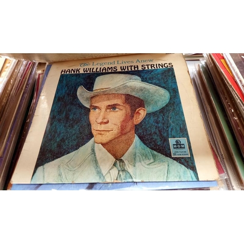 282 - 25 Hank Williams LPs