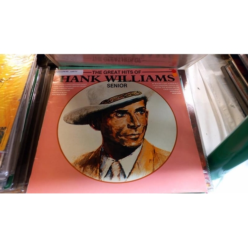 287 - Hank Williams LPs 25+