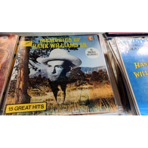 288 - Hank Williams LPs 25+