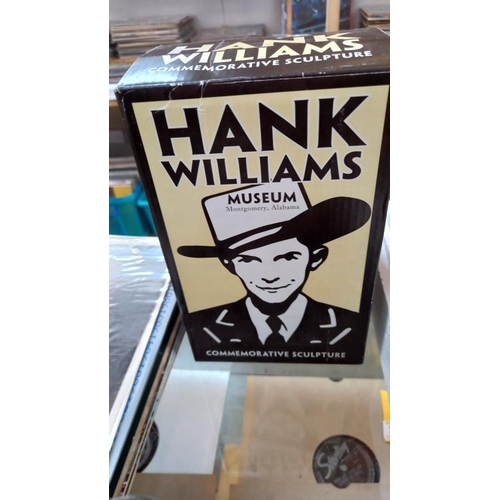 310 - Hank WIlliams Commemorative Sculpture