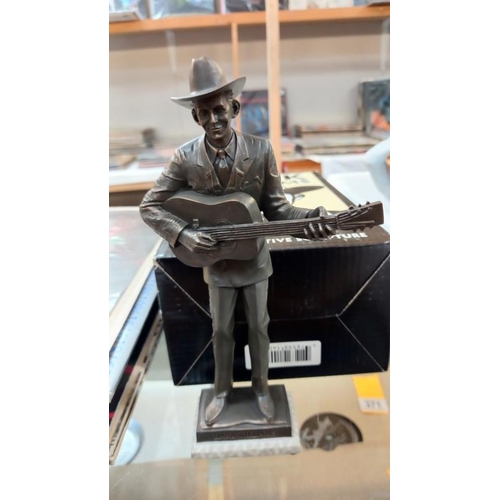 310 - Hank WIlliams Commemorative Sculpture