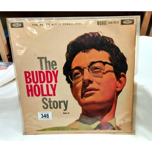 348 - Buddy Holly Story, Vol 2 Coral LUA9127 Mono Matrix MG7532-1B MG7533-1B Very good condition