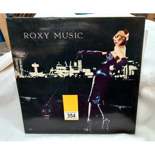 354 - Roxy music, For your pleasure, Pink rim Label A/2 / B2 Gatefold