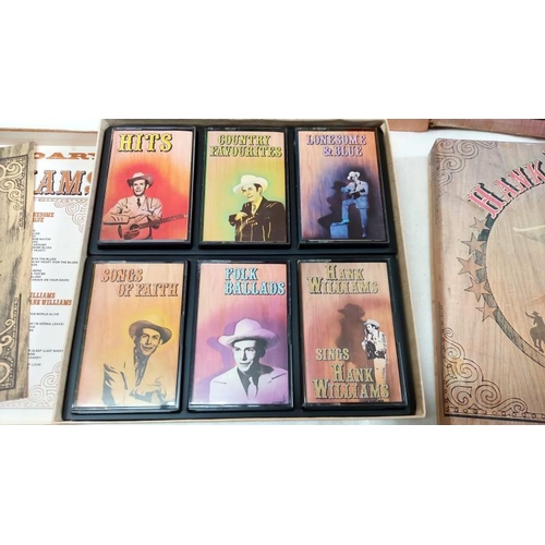 357 - 3 box set of tapes, Hank Williams