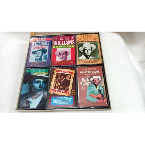 357 - 3 box set of tapes, Hank Williams