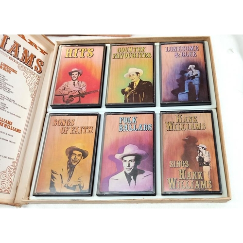 357 - 3 box set of tapes, Hank Williams